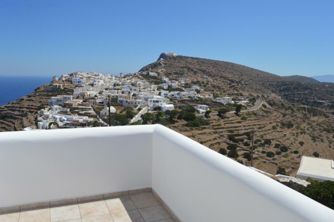 Superb View House-Sikinos Island-Chorio 빌라 외부 사진